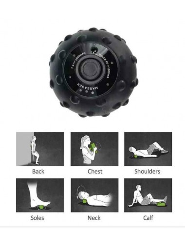 Vibrating Massage Ball 多功能肌肉放鬆電動按摩球